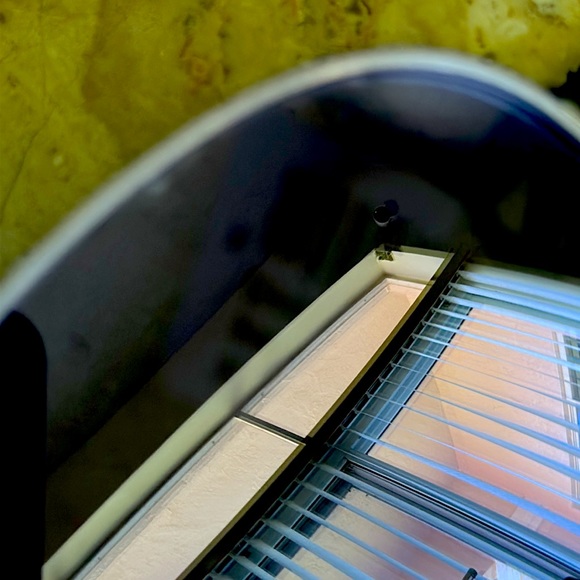 #130 NWT-BCBG Silver with Lilac Lenses Aviator Style - Picture 7 of 7